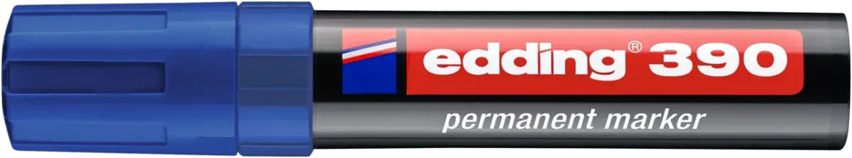 Marcador permanente Jumbo edding 390 AZUL1