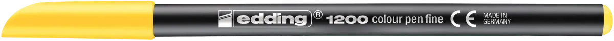 Marcador fibra Edding E-1200 Amarillo1
