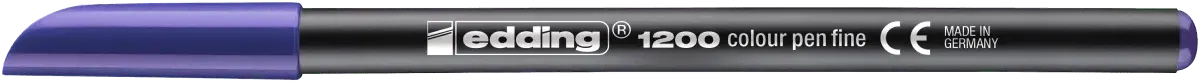 Marcador fibra Edding E-1200 Morado1