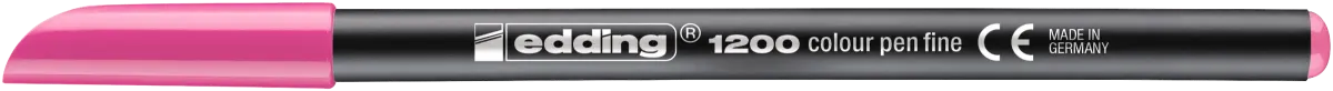 Marcador fibra Edding E-1200 Rosado1