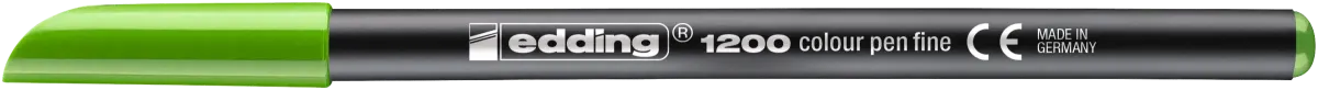 Marcador fibra Edding E-1200 Verde claro1