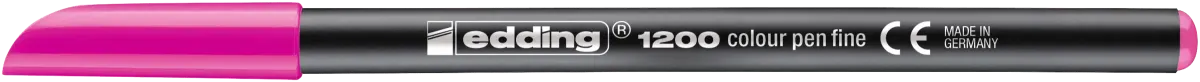 Marcador fibra Edding E-1200 Rosado fluor1