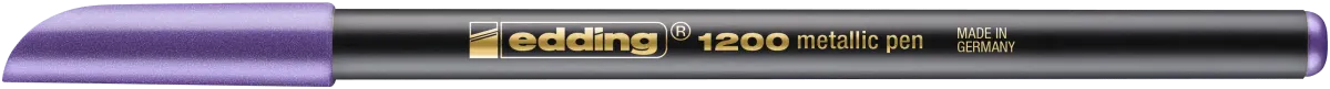 Marcador fibra Edding E-1200 Morado metalizado1