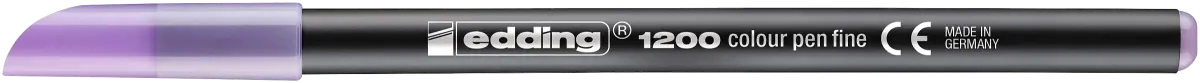 Marcador fibra Edding E-1200 Lavanda Pastel1