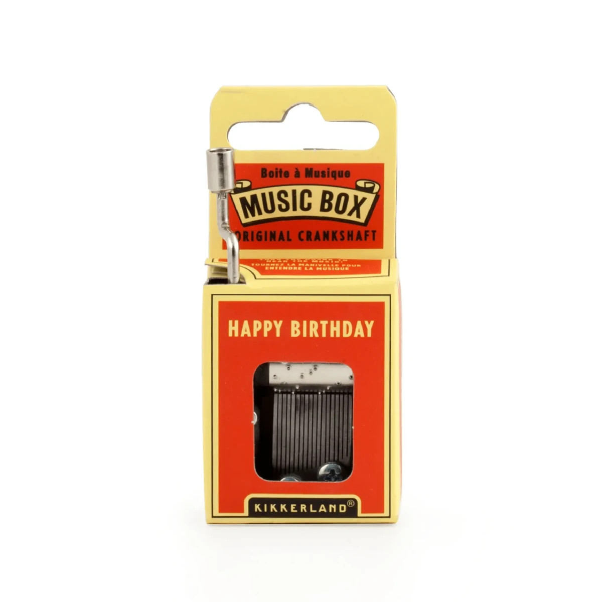 Caja Musical Kikkerland Happy Birthday1