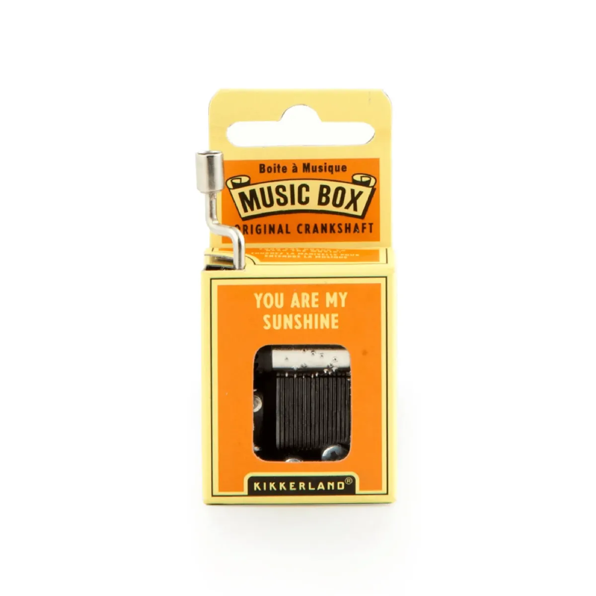 Caja Musical Kikkerland You Are My Sunshine1