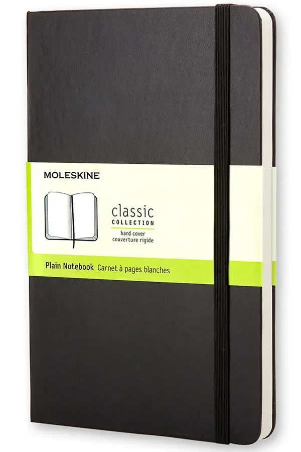 Cuaderno Clásico / XL / Negro / Lisa1