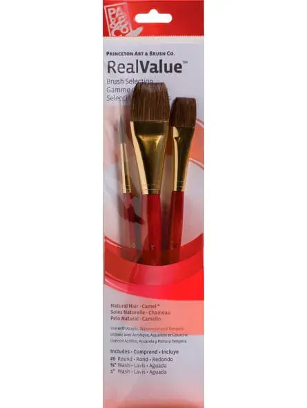 SET PRINC 3 PINCELES NATURAL CAMELLO ROJO SH (CA)1