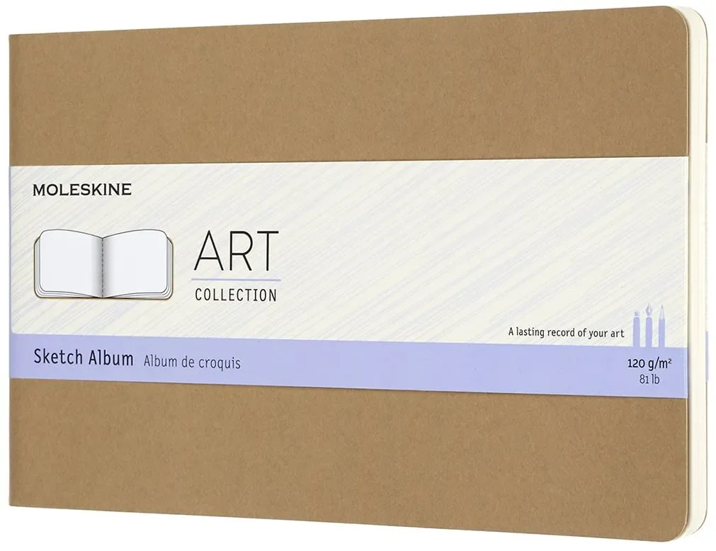 Art - Album dibujo - T. Blanda - Large - Marron kraft1