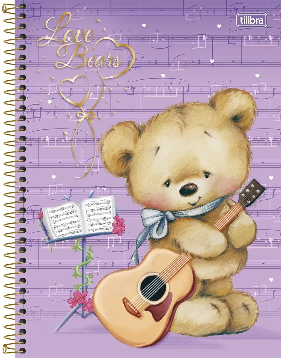 Cuaderno Clasico Oso Amor x 100 Hojas Ti1