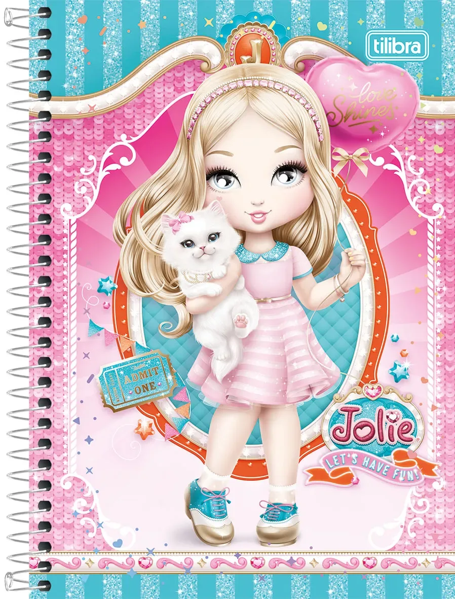 Cuaderno 1/8 T/Dura Clasico Jolie x 96 H Ti1