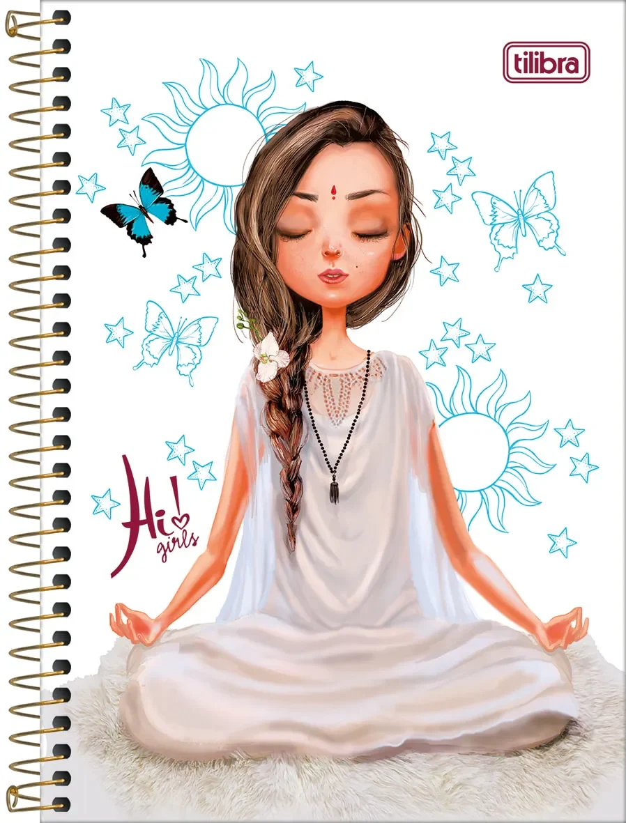 Cuaderno 1/4 T/Dura Clasico Hola Chicas x 96 H Ti1