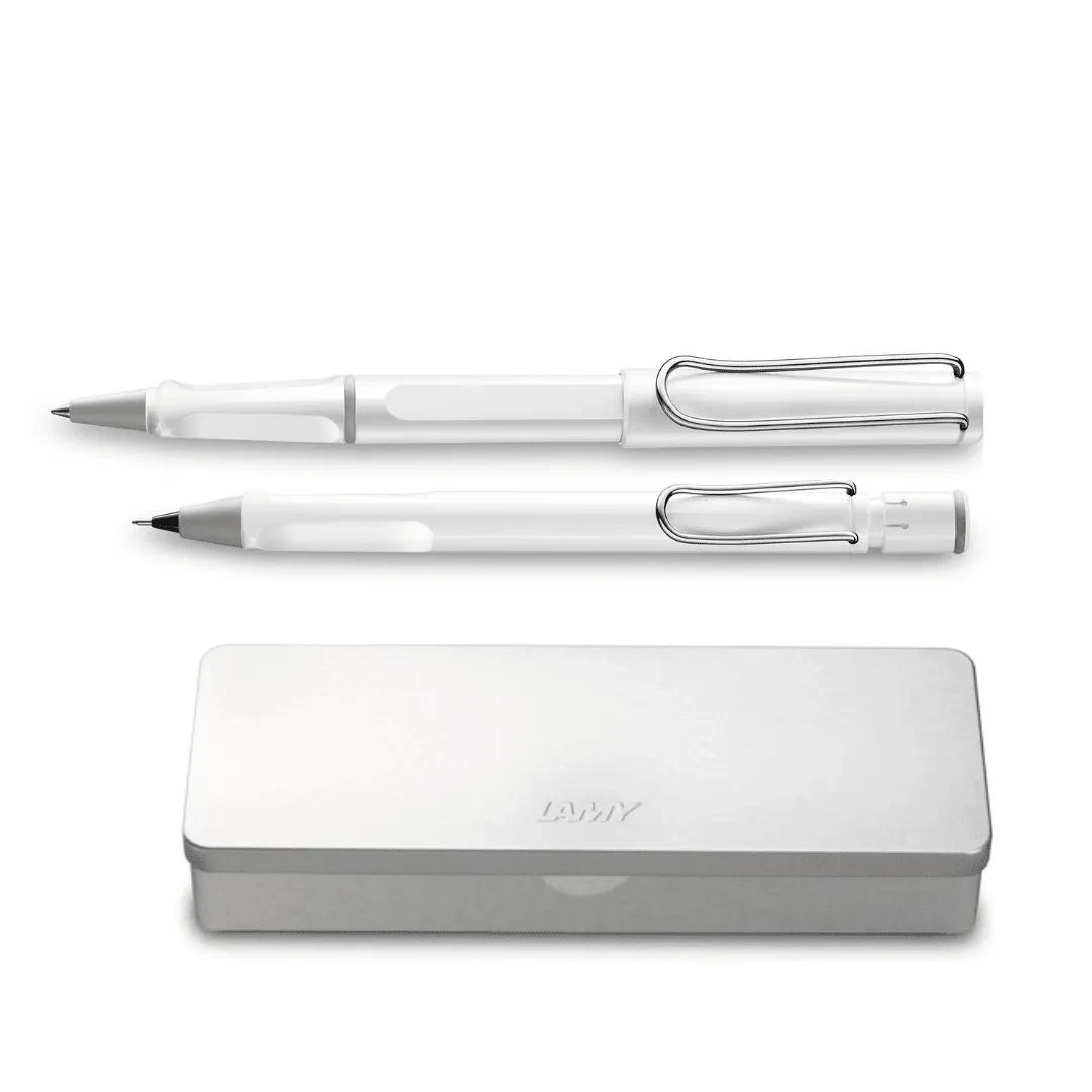 Set Safari Roller 319 + Portaminas 119 White (LA)1