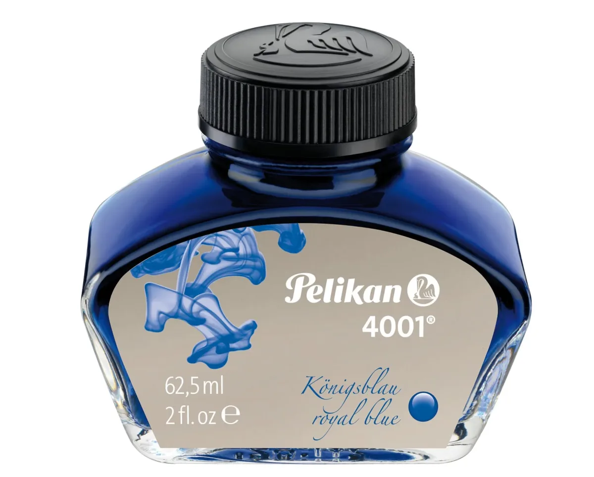 Tintero Pelikan 4001 62,5 ML Color ROYAL BLUE1