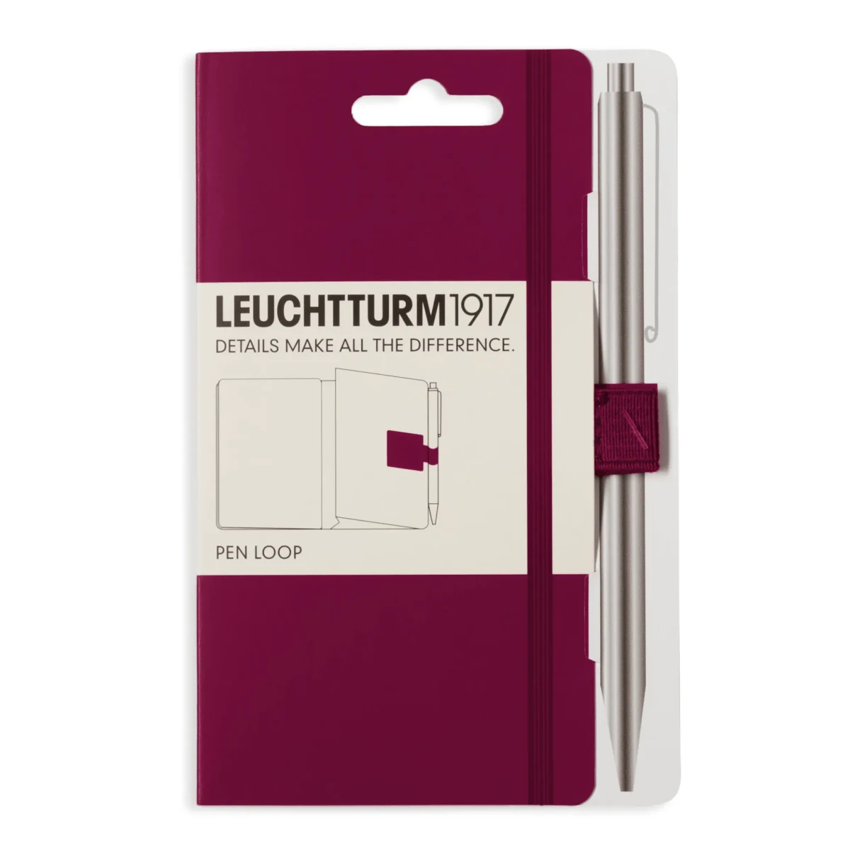Pen Loop Leuchtturm1917 Port Red1