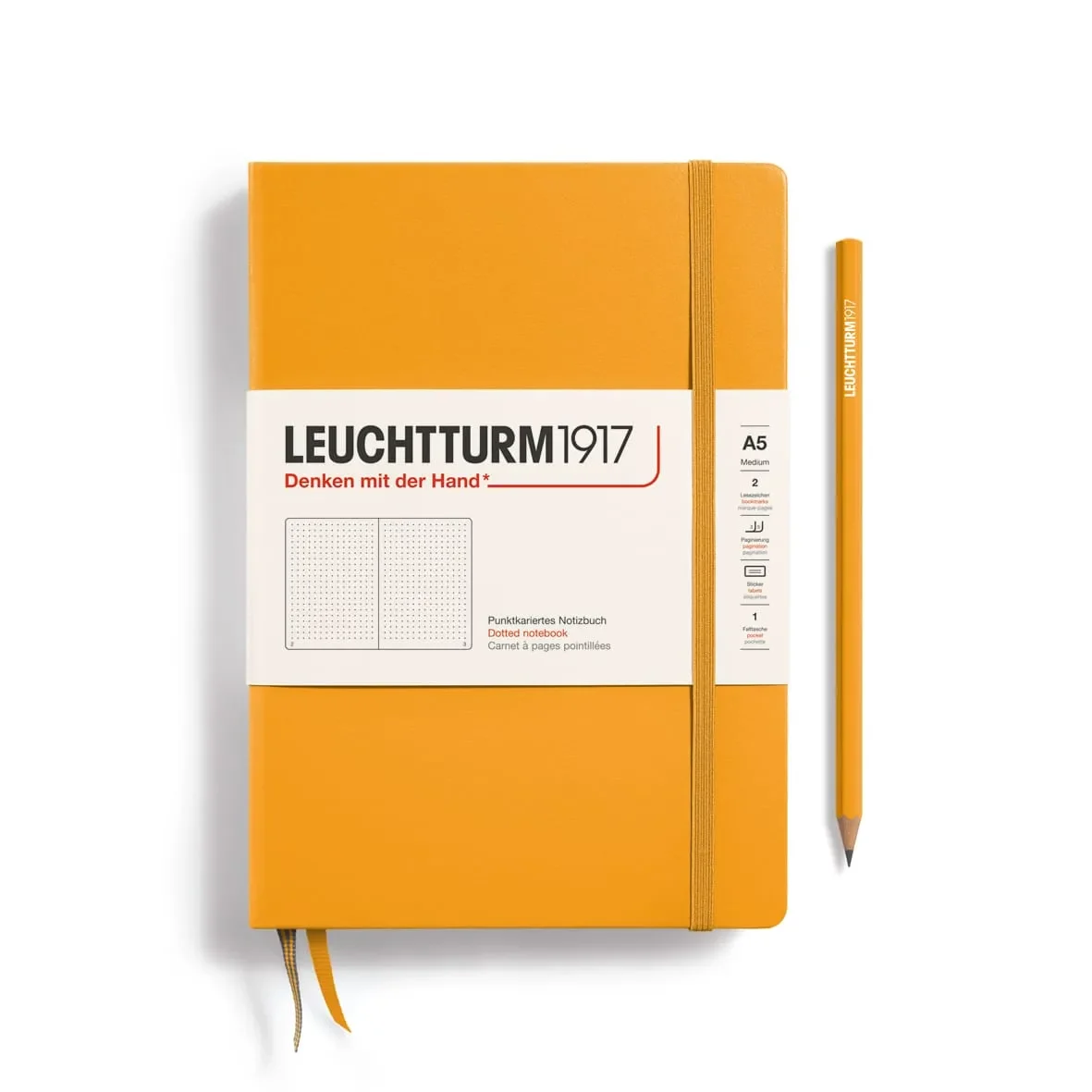 Libreta Leuchtturm1917 tapa dura A5 Pu Rising Sun1