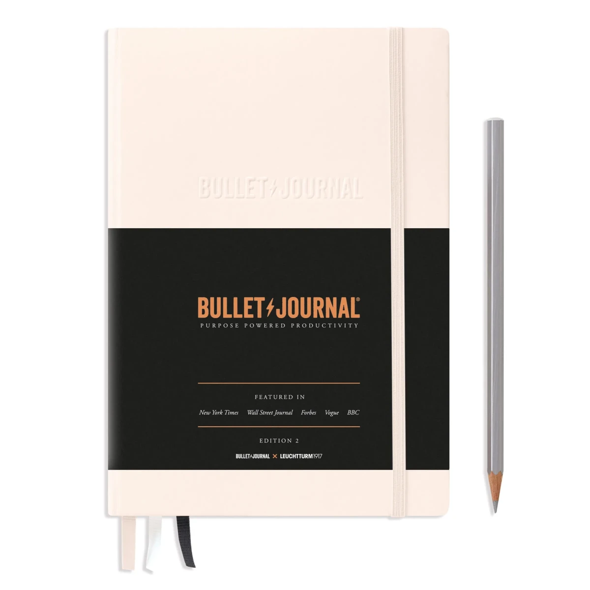 Bullet Journal 2 Leuchtturm1917 Mediano Tapa Dura Blush1