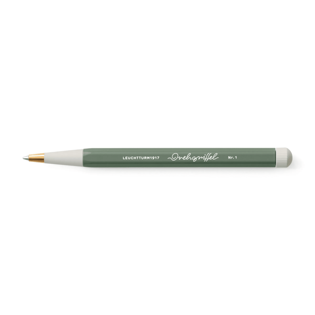 Bolígrafo Leuchtturm1917 tinta azul Drehgriffel Nr.1 Olive1