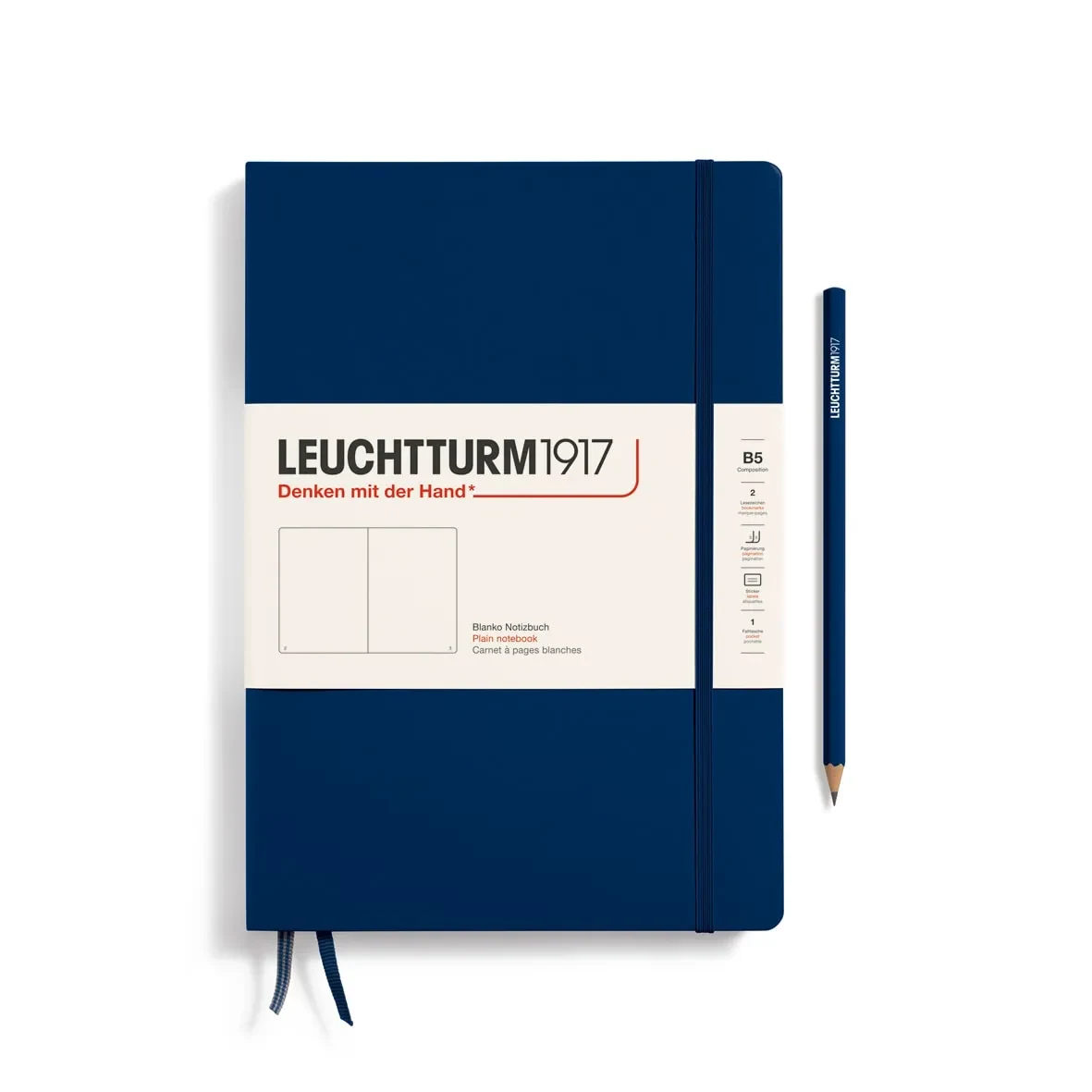 Libreta Composición Leuchtturm1917 B5 219P Croquis, Navy1