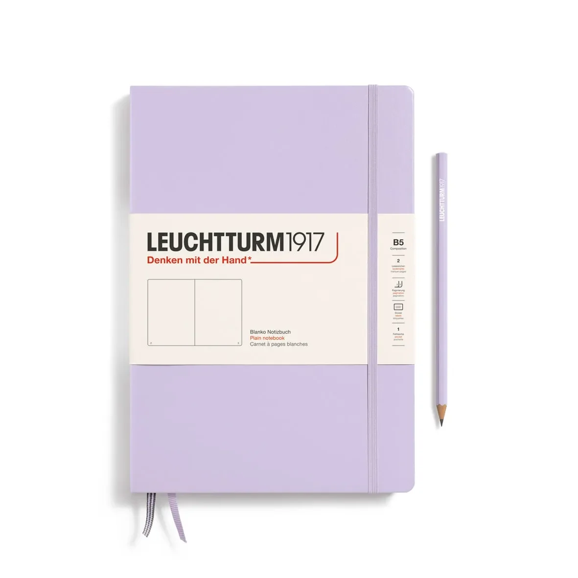 Libreta Composición Leuchtturm1917 B5 219P Croquis, Lilac1