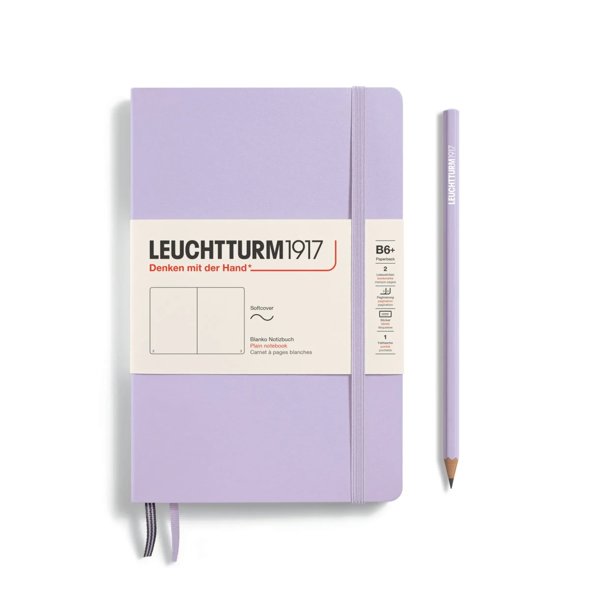 Libreta Tapa Blanda B6+ 123P Croquis, Lilac1