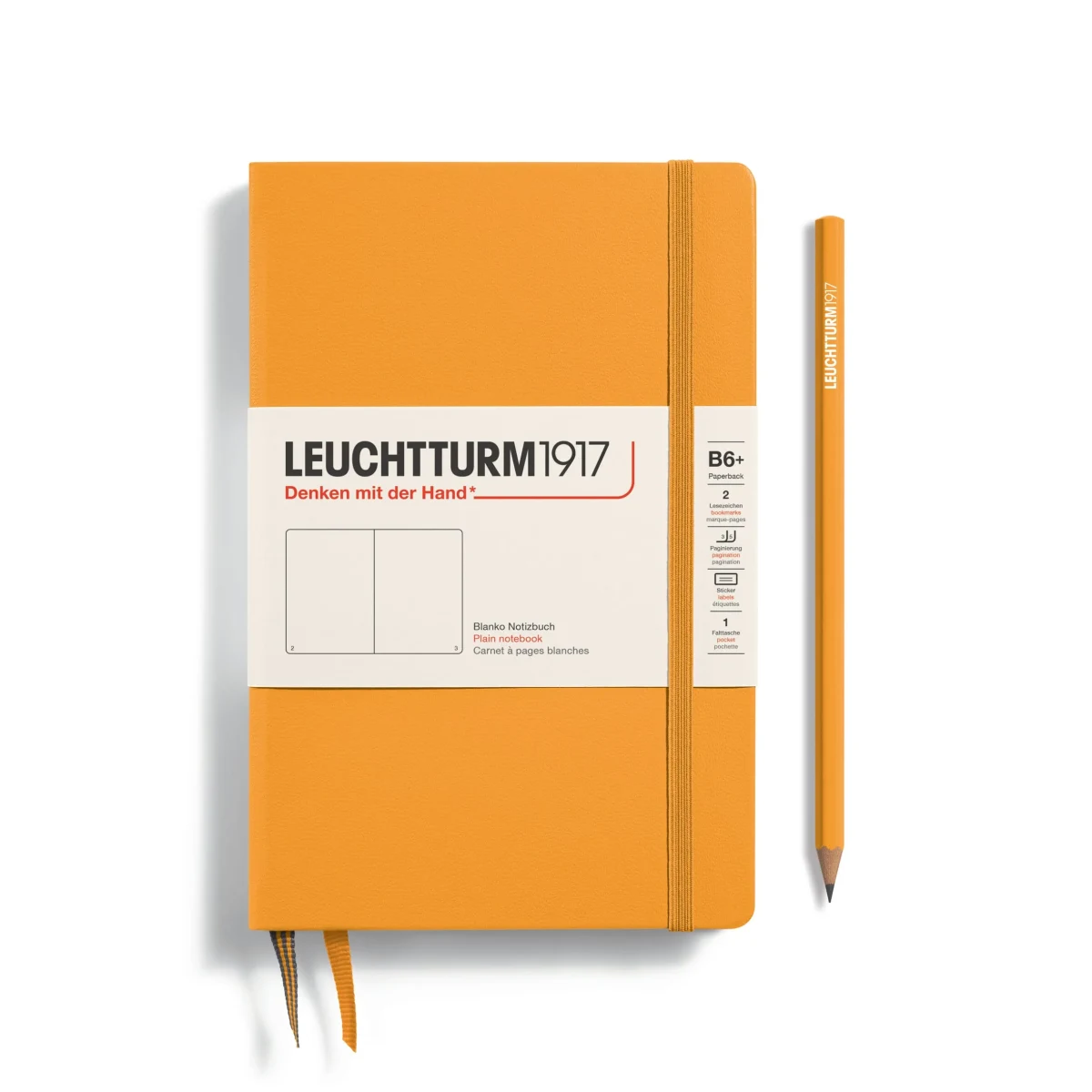 Libreta Leuchtturm1917 Tapa Dura B6 Croquis, Rising Sun1