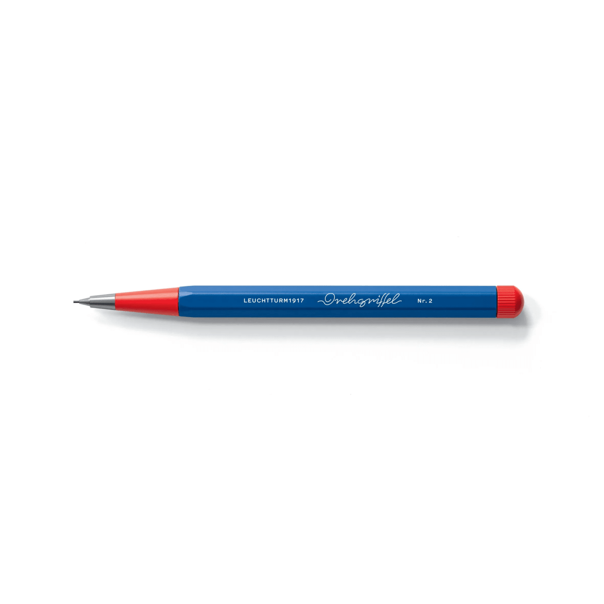 Portamina leuchtturm1917 Drehgriffel Nr.2 Bauhaus azul /rojo1