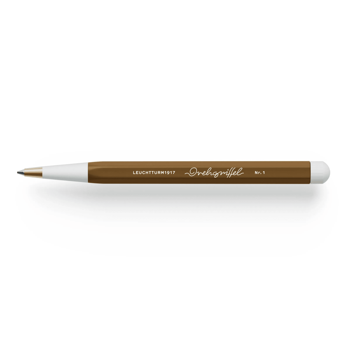 Bolígrafo Leuchtturm1917 tinta azul Drehgriffel Nr.1 Spice Brown1