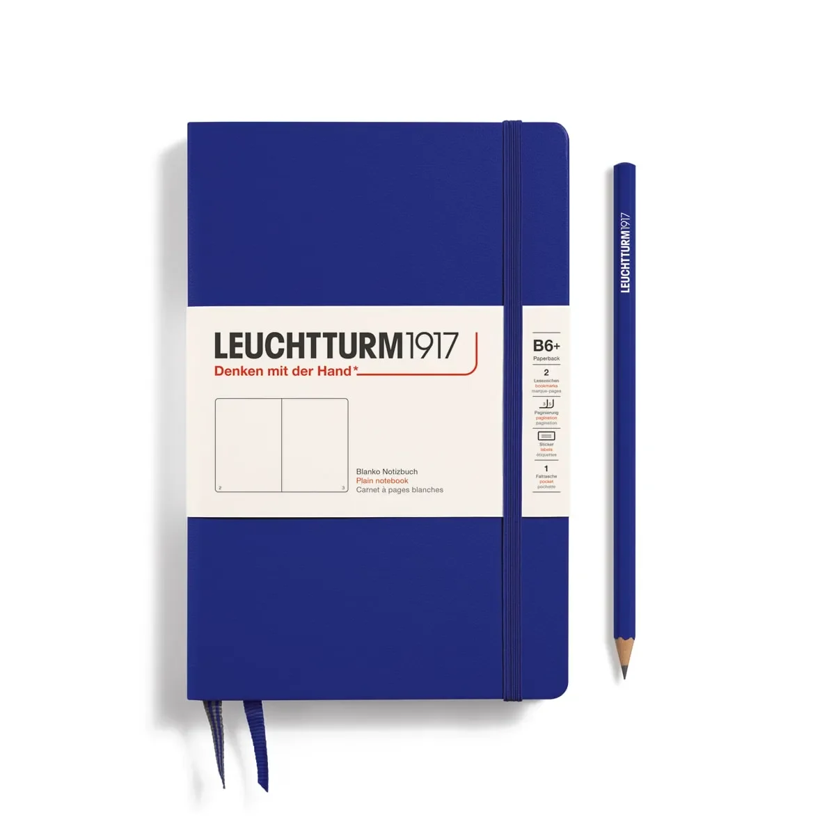 Libreta leuchtturm1917 Tapa Dura B6 Croquis, Ink1