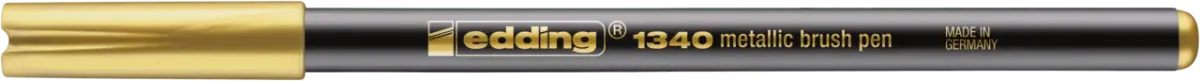 Marcador punta pincel Edding-1340 Oro1