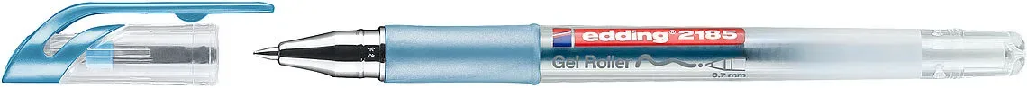 Rollerballs Gel Edding E-2185 Azul metalizado1