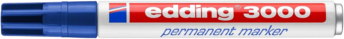Marcador permanente edding e-3000 Azul1