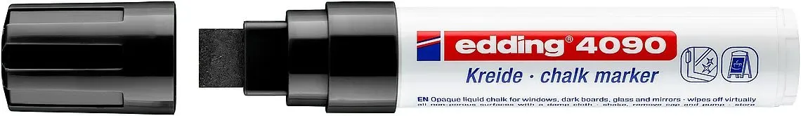Marcador tiza Edding E-4090 Negro1