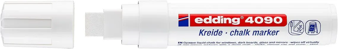 Marcador tiza Edding E-4090 Blanco1