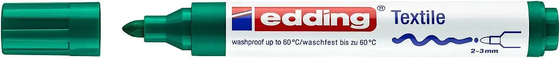 Marcador textil Edding E-4500 Verde1