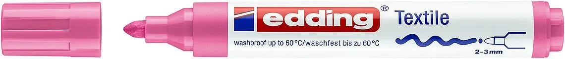 Marcador textil Edding E-4500 Rosado1