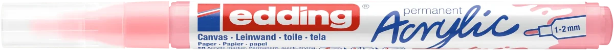 Marcador Acrílico trazo fino Edding e-5300 Malva1