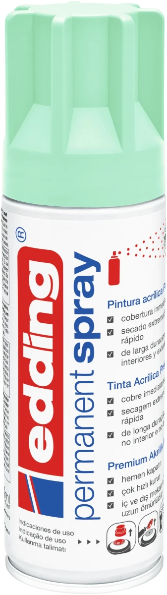 e-5200 Spray Permanente Pintura Acrílica Menta Mate1