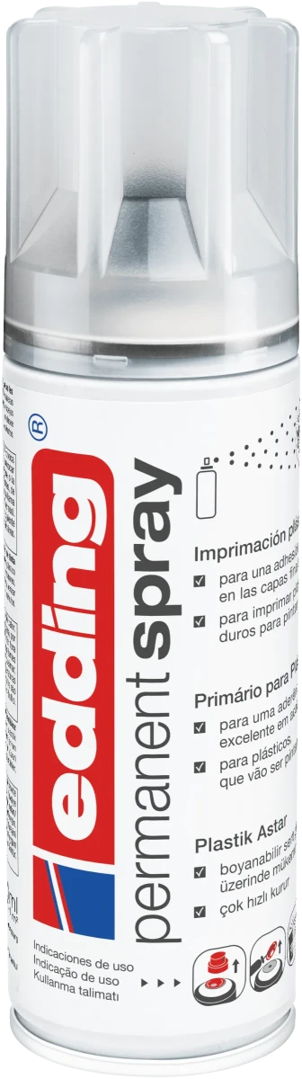 Spray Permanente imprimante para plástico Edding E-52001