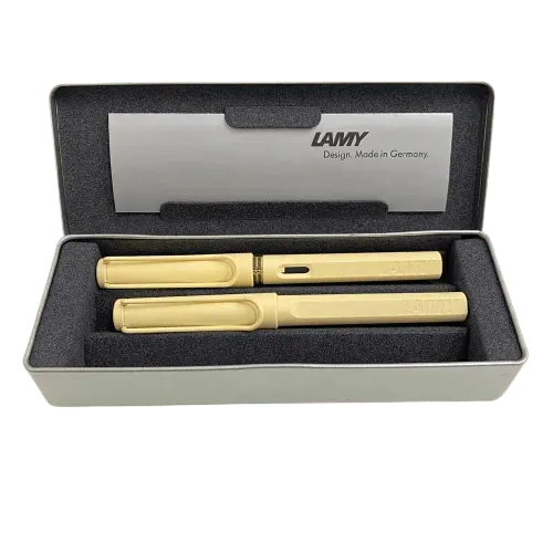 Set Lamy Pluma Cream + Roller Cream1