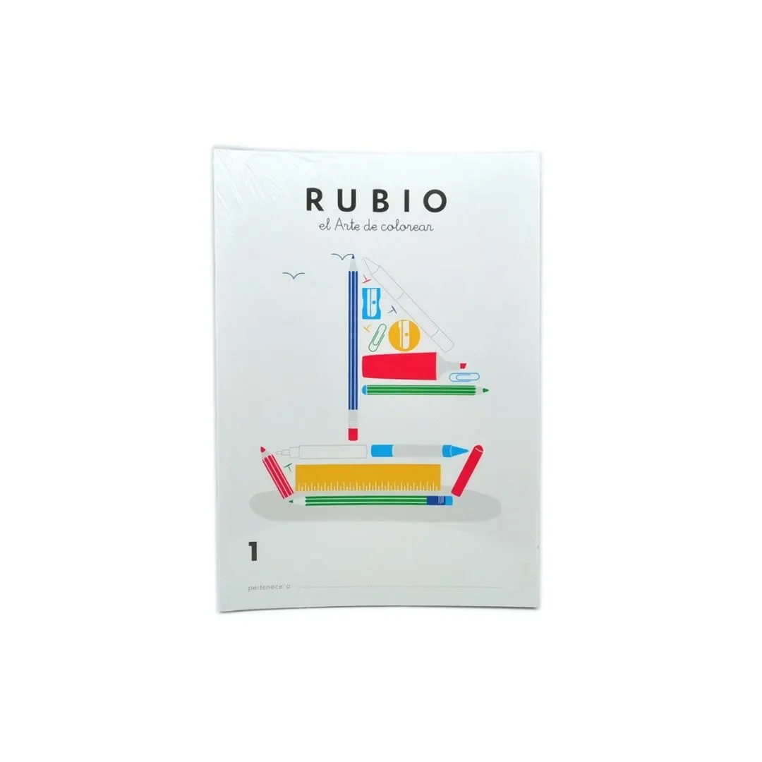 Cuaderno Rubio Arte De Colorear modelo CCO1 - Madrid Papel1