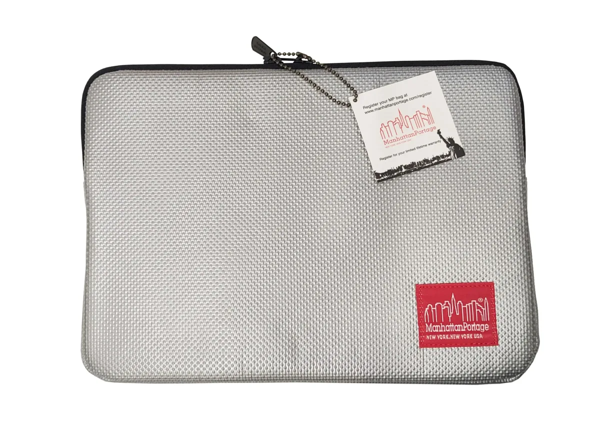 Funda Laptop Vinilo Plata1