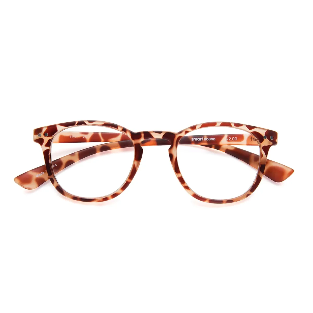 SMART ROUND - B LIGHT MATT TORTOISE1