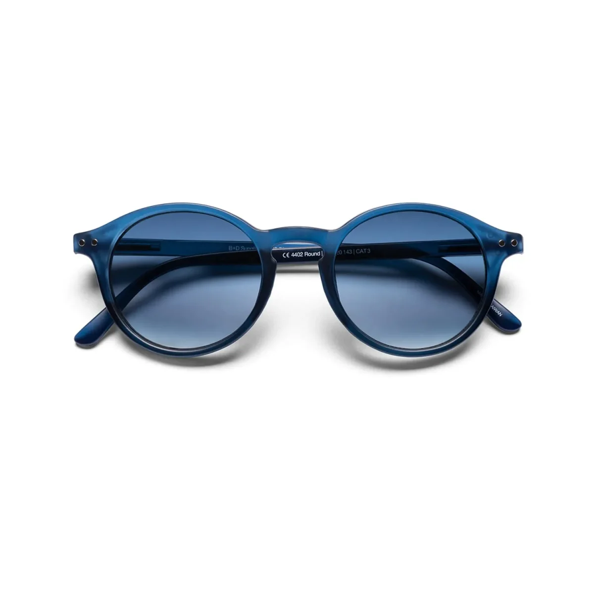 B+D Round SUN - MATT BLUE1