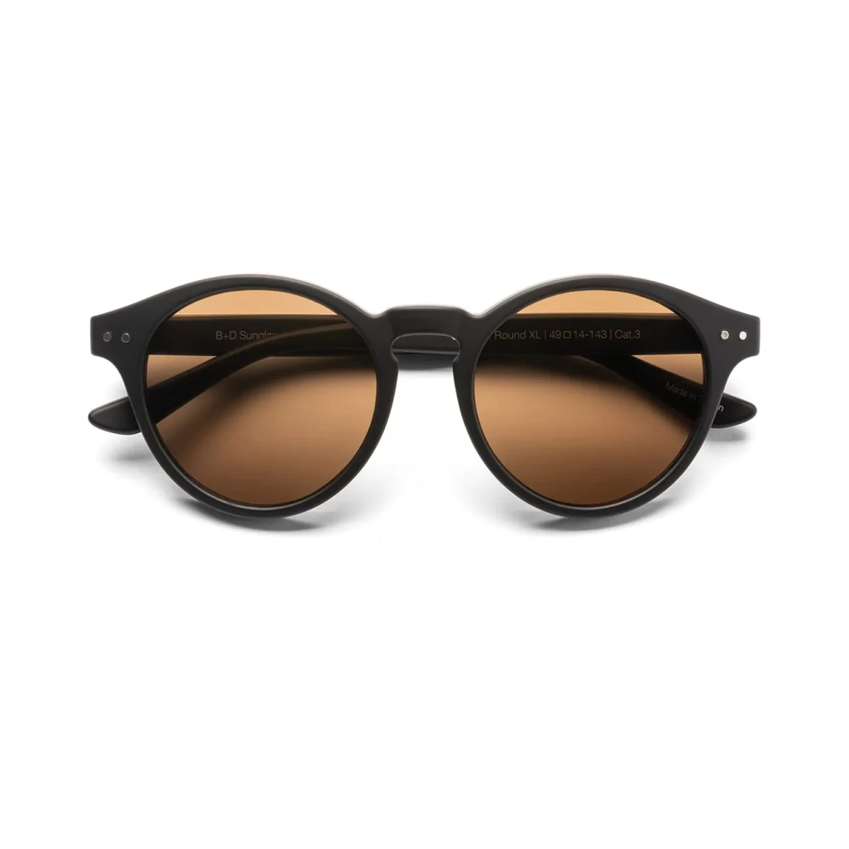 B+D Round SUN XL- MATT BLACK1