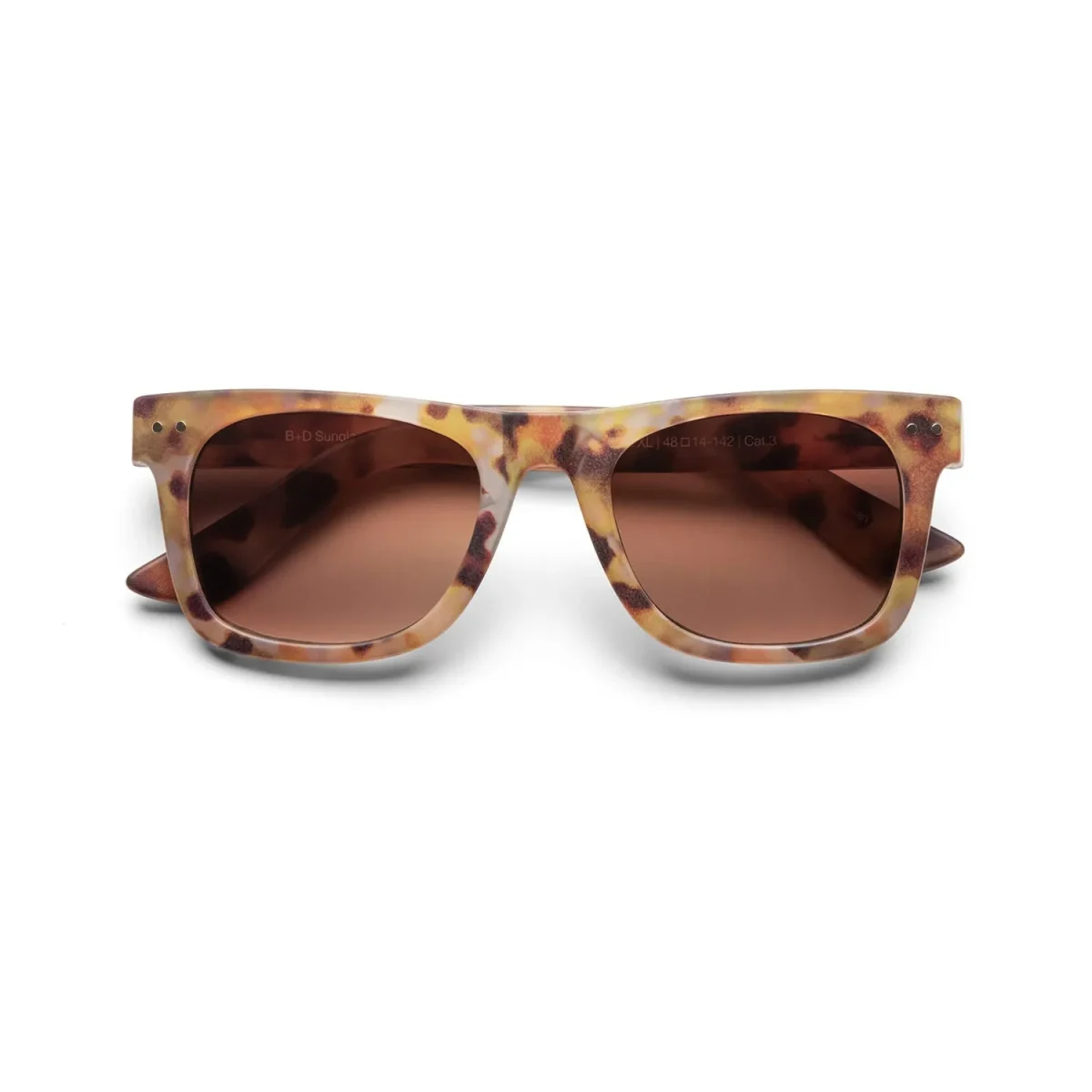 B+D Square SUN XL - MATT DUNE TORTOIS1