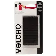 Sujetador Con Adhesivo marca Velcro Tira 10.1 Cms Negro1