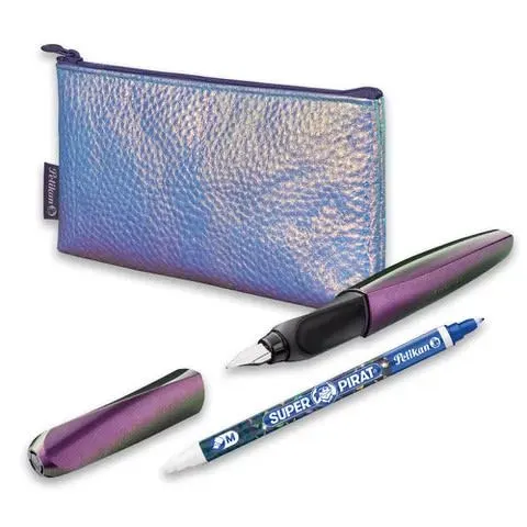 Set de Pluma Twist Tornasol + Estuche y Corrector1