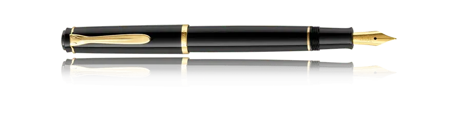 Pluma estilográfica de cartucho M200 F Negro (PEL)1
