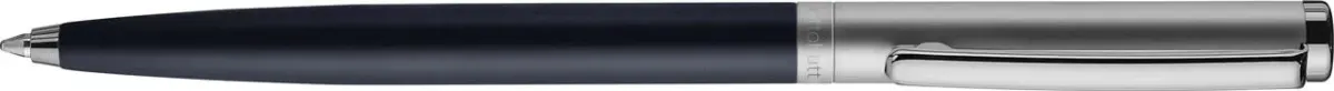Bolígrafo Otto Hutt D01 Azul Lacado Capuchón Rutenio1